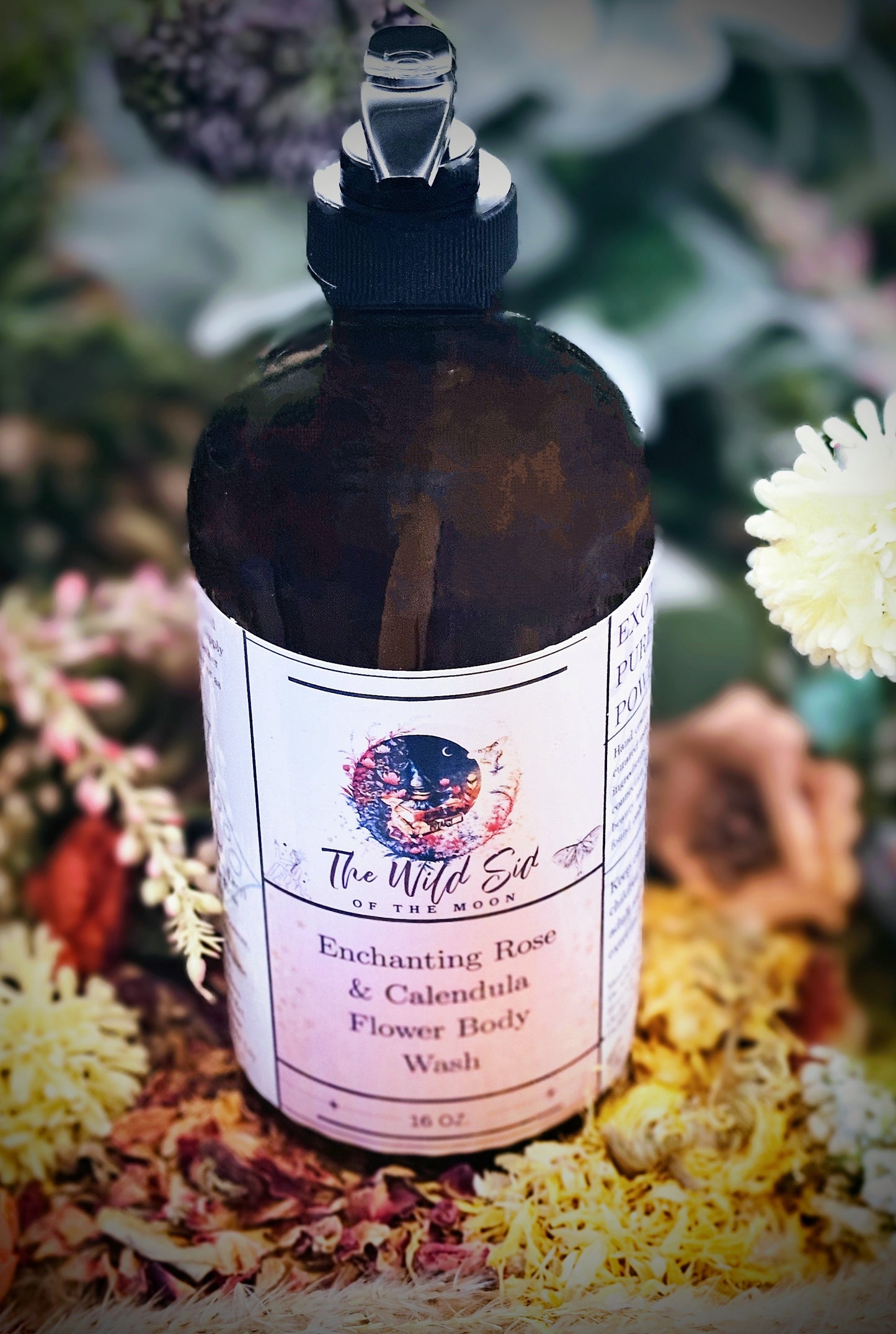 Enchanting Rose & Calendula Flower Body Wash