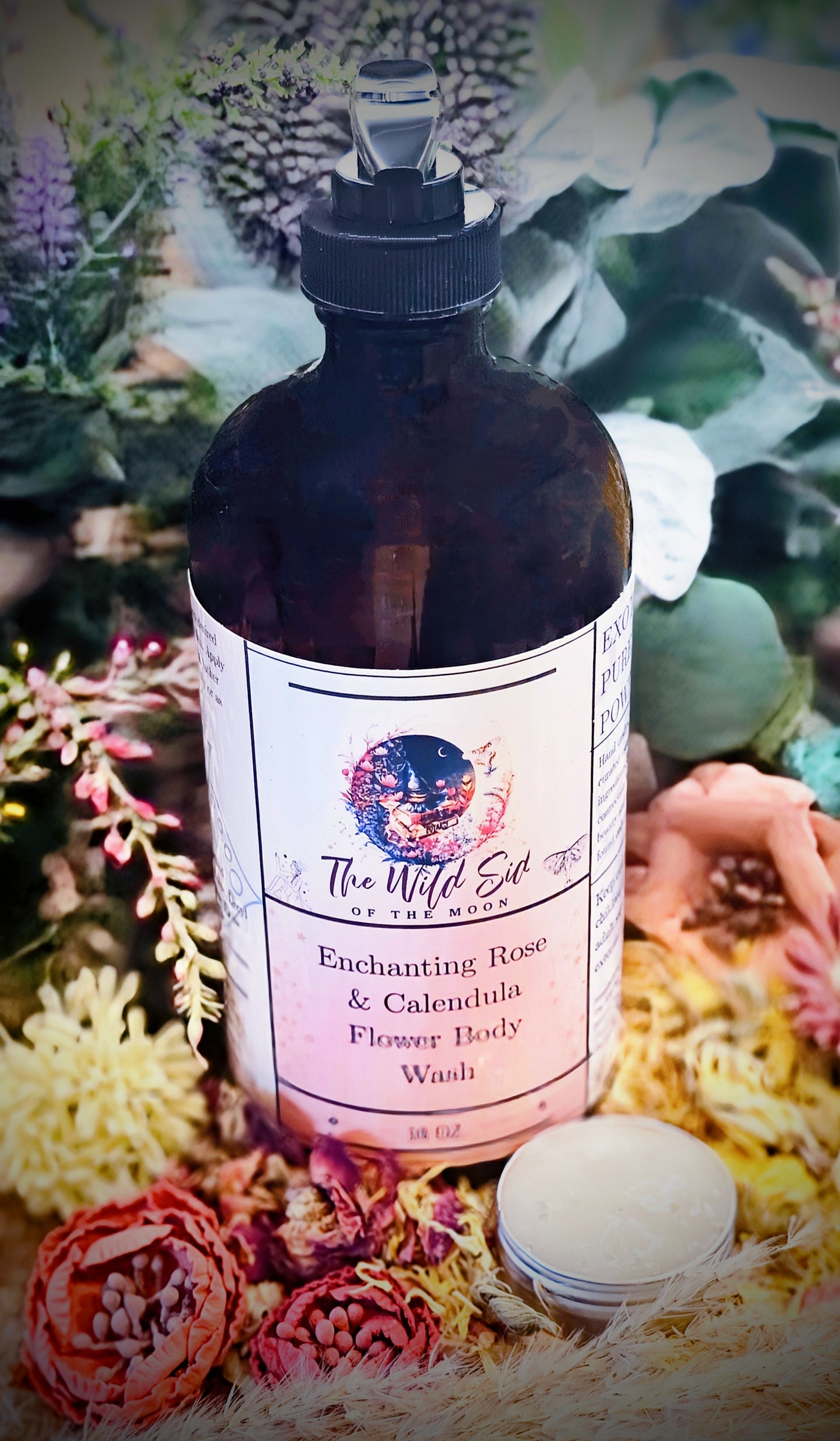 Enchanting Rose & Calendula Flower Body Wash