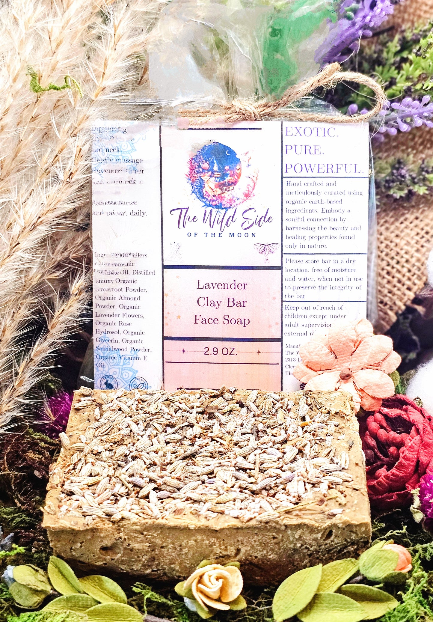 Lavender Clay Bar Face Soap