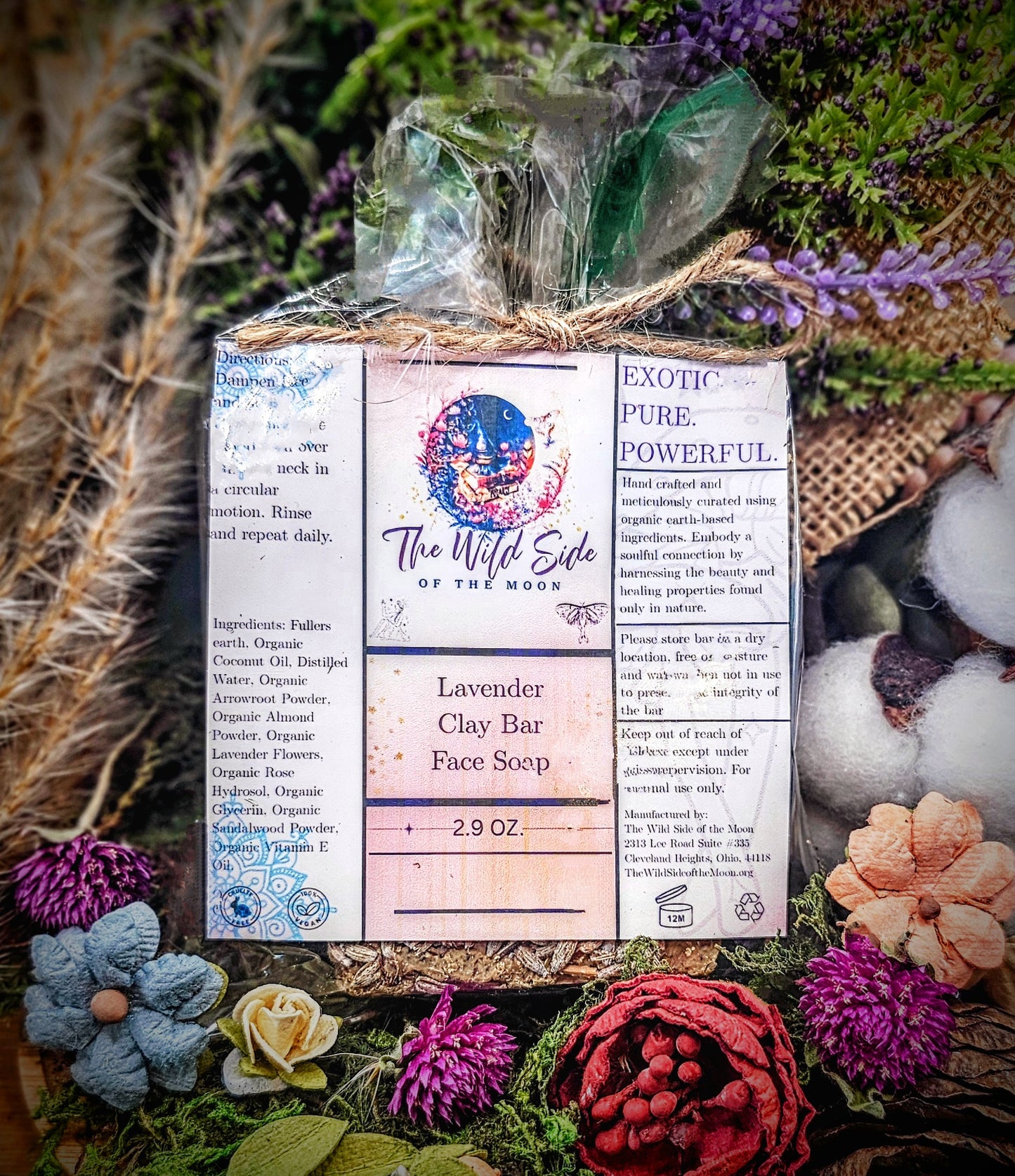 Lavender Clay Bar Face Soap