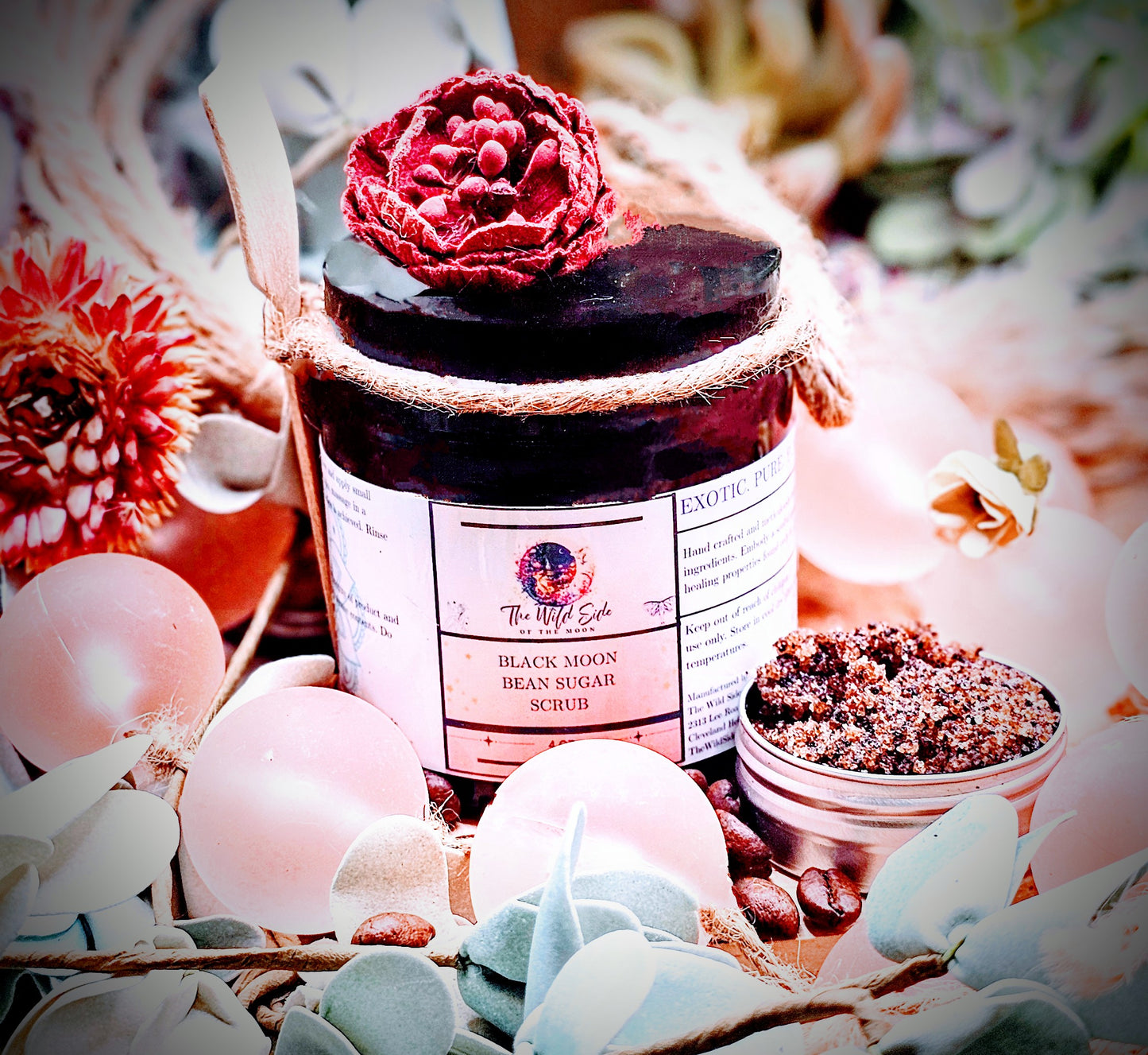 Black Moon Bean Sugar Scrub